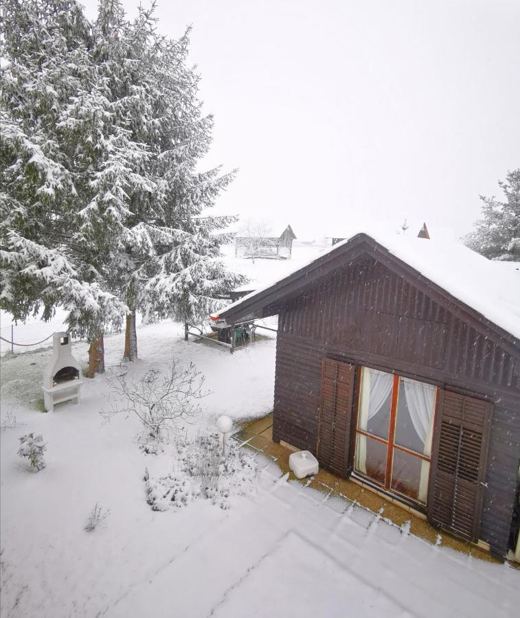 Merikotka - A Cozy Wooden Cottage, Slovenia Braslovce Exteriér fotografie